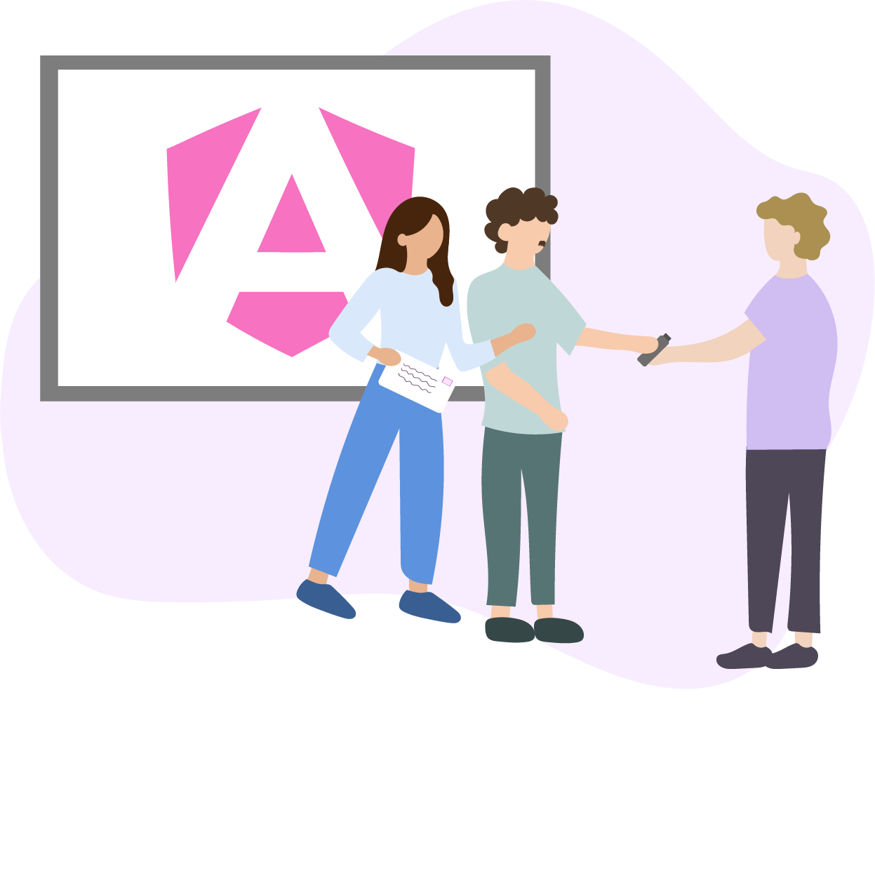 Illustration for project-based development